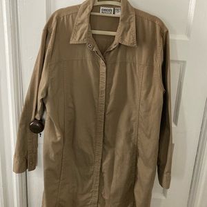 Vintage Chicos jacket/ shirt size 3